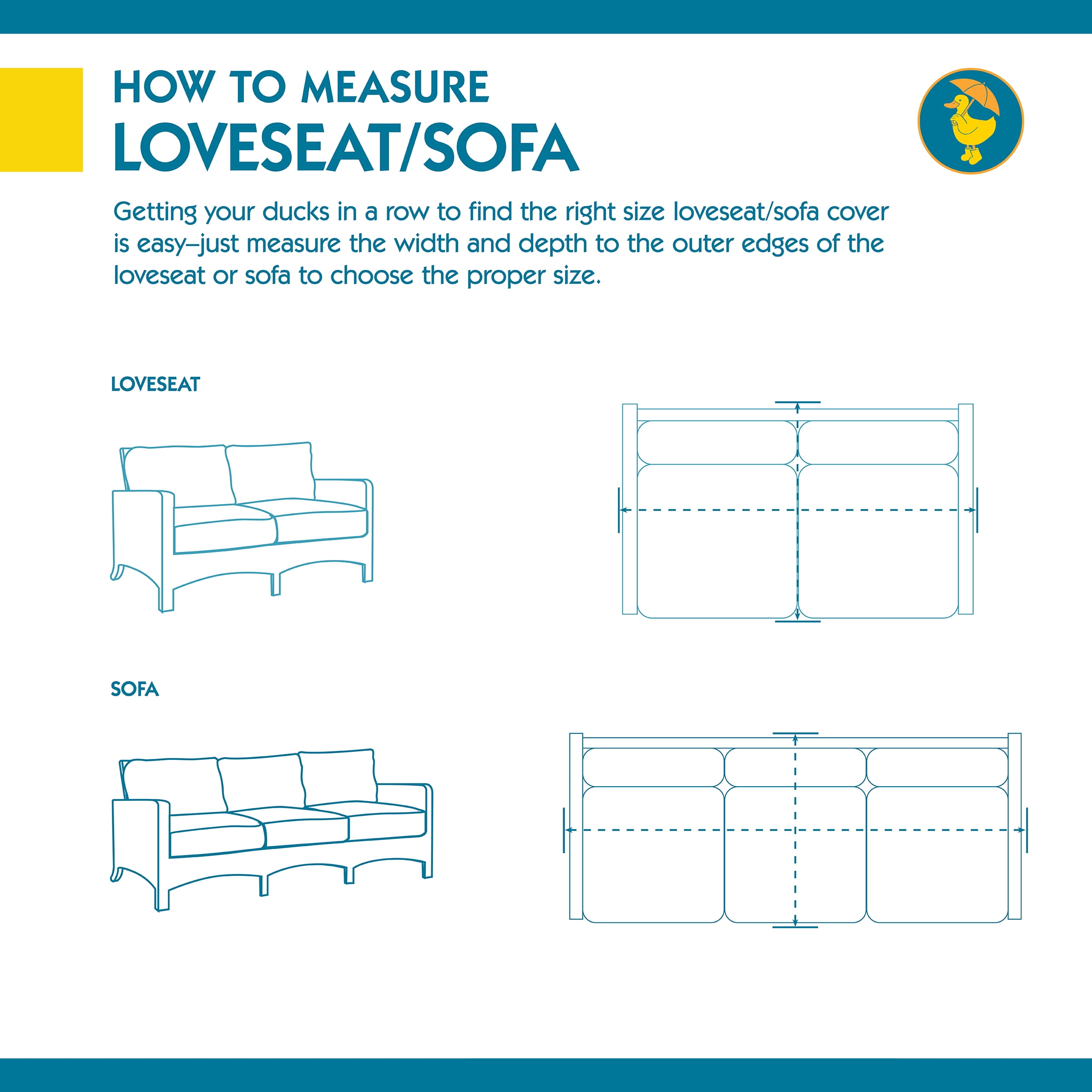 Duck Covers Soteria Waterproof 93 Inch Patio Sofa Cover
