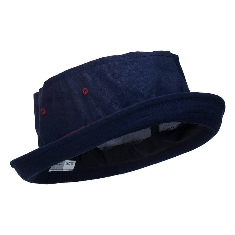 帽子 everyone bucket hat (NAVY) SIZE L Bucket Hat For Men Women - Cotton Packable Fishing Cap, Navy L/XL