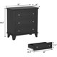thumbnail image 4 of Dormitorio 3 - cajón cómoda: de anchura chest con vintage handles, moderno wood design, ideal para as nightstand o gabinete in dormitorio & sala de estar (negra), 4 of 6