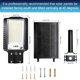 thumbnail image 4 of Luces Solares de Estacionamiento, Indmird 20000LM LED Farola Solar Exterior, IP66 Resistente Al Agua Reflector Led Exterior Solar, con Sensor de Movimiento y Control Remoto, para Patios y Calles, 4 of 8