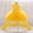 Yellow, variant on Girls Dresses Sleeveless Solid Color Long Train Tulle Skirt Round Neck Casual A Line Dress Sundress Kids Birthday Outfit,3-6 Months