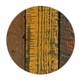 thumbnail image 4 of HAOXIT Round Table Cloth - Wooden Texture Circle Table Cover for Kitchen Party Dining 38-42, 4 of 8
