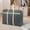 Grey, variant on Dvkptbk Large Capacity Moving Bags Travel Storage Bags Non-woven Quilt Bag Portable Duffel Bag Practical Moving Supplies Space Saving Clothes Storage Bag Organizer for Moving, Traveling