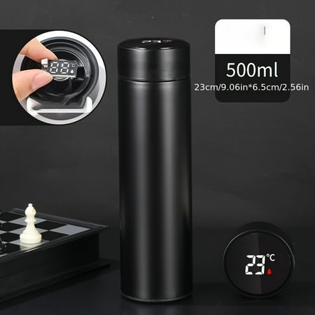 

Stainless Steel Insulated Cup With Smart Temperature Display Water Cup With Large Capacity