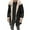 Black, variant on Mens Leather Sherpa Fleece Lined Jacket Winter Warm Zipper Lamb Velvet Trucker Jackets Collar Shearling Motorcycle Trench Coats Black XL