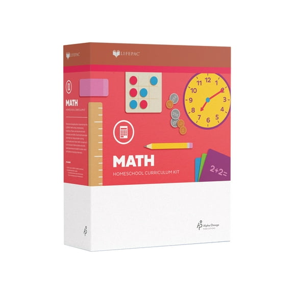 LIFEPAC 1st Grade Math Set by Alpha Omega Publications (Paperback)