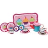 Schylling Cupcake Tin Tea Party Set, for Children Age 3+