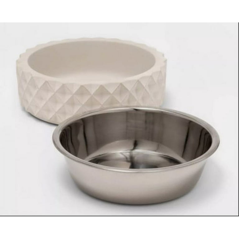 Non-skid Stainless Steel Dog Bowl - 8 Cups - Boots & Barkley™ : Target