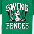 thumbnail image 3 of Instant Message - Swing For The Fences - Youth Short Sleeve Tee, 3 of 6
