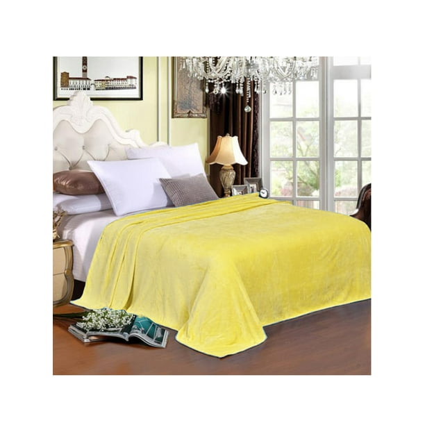 Faux Fur Mink Throw Soft Fleece Blankets Double King Single Warm Sofa Bed Walmart Com Walmart Com