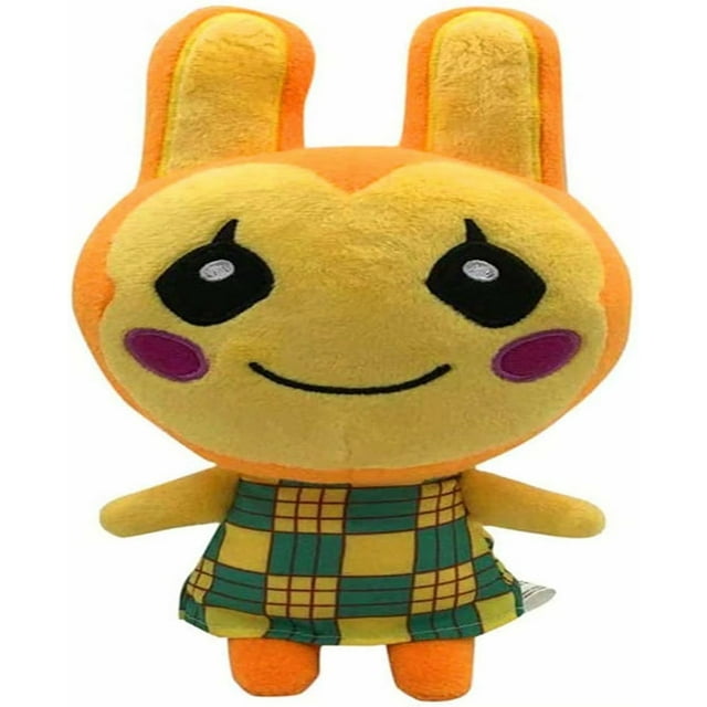 ZECATL Animal Crossing Plush Figure Doll Stuffed Animal Toy Gift 8 Inches (Bunnie)