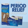 thumbnail image 4 of HealthWise Menstrual Pain Relief Bundle | 20Ct 10% Menthol + Eucalyptus Period Patches | Generous XL Size Patch | 12” x 15” Heating Pad with Moist & Dry Heat | Natural, Therapeutic Care at Home, 4 of 9