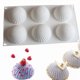 thumbnail image 1 of Utilice un molde semicircular en espiral for mousse de helado for envasar un molde de silicona con forma de sombrero navideño y un molde de chocolate., 1 of 7