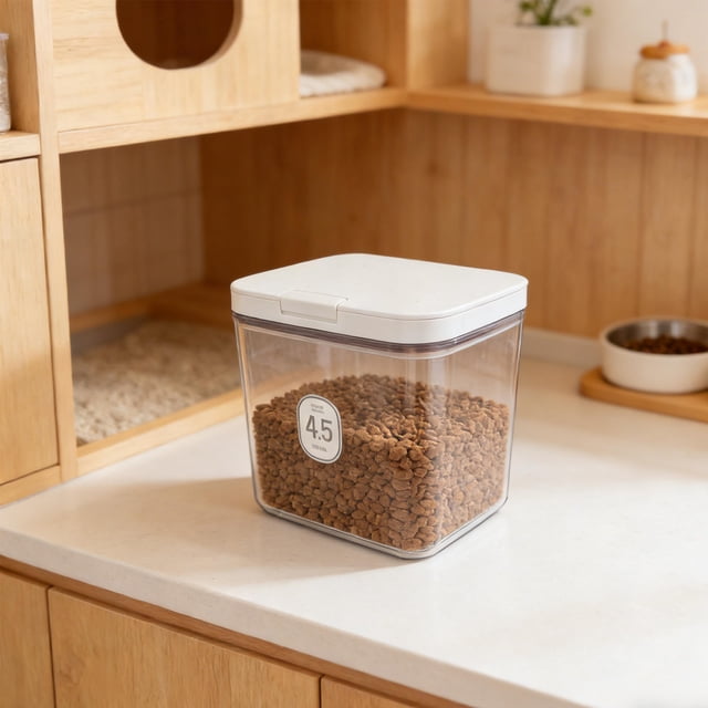 WHAMVOX Plástico Con Para Almacenamiento De Comida Y