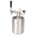 thumbnail image 3 of Sistema dispensador de elaboración de cerveza casera, equipo de barril de cerveza de acero inoxidable de 2L, barril de cerveza probado y confiable, 3 of 8