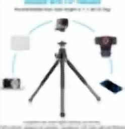 CIRCLE- Mini Tripod For Webcam And Phone Metal Extendable Webcam Stand