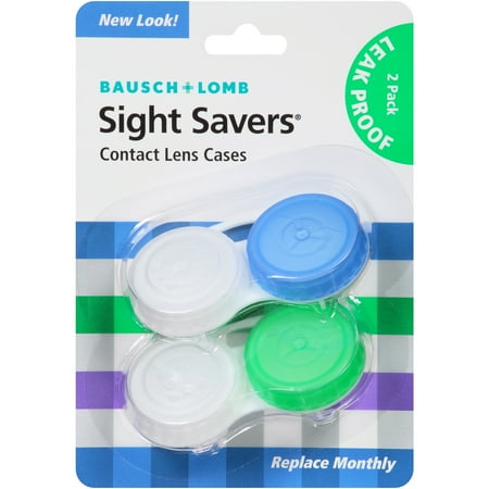 Bausch & Lomb Sight Savers étuis à Lens, 2 count