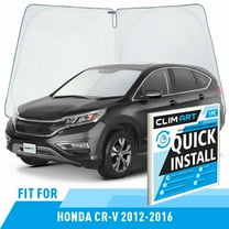 CLIM ART Windshield Sun Shade for Honda CR-V (CRV) 2012-2016, Custom-Fit Foldable Car Sunshade, Vehicle Sun Protector, Front Auto Windshield Cover, Car accessories - WS7007
