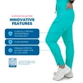 thumbnail image 2 of Doctor's Choice Elite -Rx Scrubs Women's Scrub Bottom Teal S - XXXL, 2 of 10