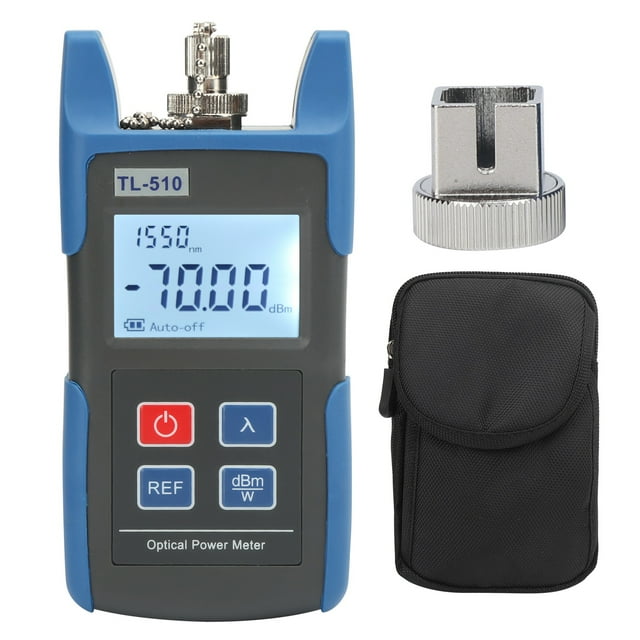 Medidor de potencia óptica TL510, detector de potencia óptica de alta precisión, instrumento de medición de 70 a +10 dBm