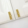 thumbnail image 4 of Golden Drawer Knobs, Solid Brass Construction Ensuring A Comfortable And Secure Grip, Easy Installation With Included Mounting Screw For Cabinets And Drawers (2PCS), 4 of 5