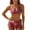 Purple, variant on Women Bathing Suits Womens Bikini Stylish Floral Print Tankini Swimsuit Bikini With Design for Beach