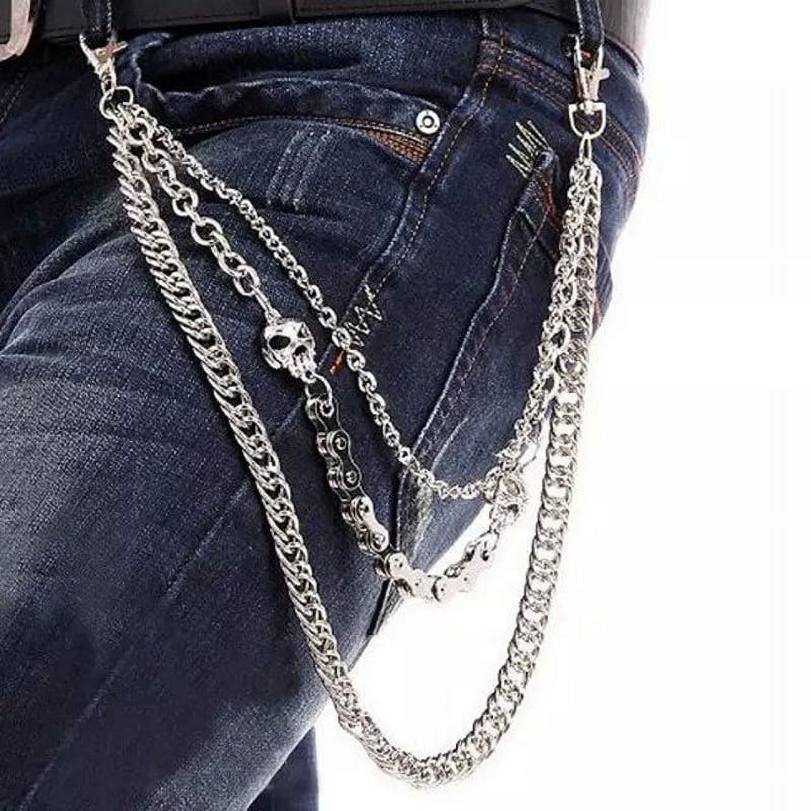 Belt chain for jeans deals