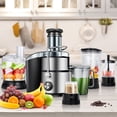 thumbnail image 4 of Gymax Extracteur de Jus Multifonction 5en1 Mixeur Hachoir Robot Culinaire, 4 of 10