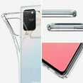 thumbnail image 6 of [2-PACK] Samsung Galaxy S10 Lite Case, Clear TPU Flexible Cover Armor, Anti-Shock, Drop Protection, 6 of 6