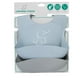 thumbnail image 5 of Baberos de Silicón PAPU BABY Gris Azul Impermeables para Bebé, 5 of 8