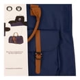 thumbnail image 4 of Bolso de Viaje Mainstays Diseño Convertible Azul Marino, 4 of 4