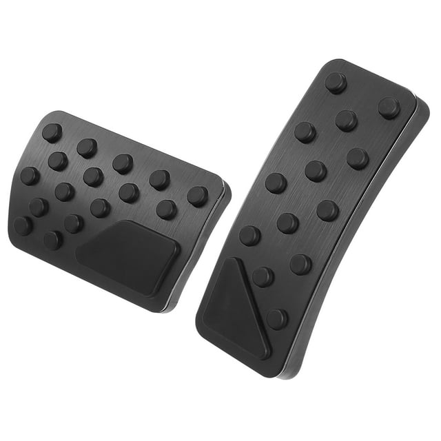 1 Juego Freno Pedal Cubierta Gaso Acelerador Pedal Cubierta para Coche Negro