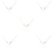 thumbnail image 3 of Guardurnaity Ins doce signos del zodiaco constelaciones tema amistad collar diamantes de imitación DIY único elegante cómodo colgante Libra plata Libra Plata 5piezas Guardurnaity CBP222191, 3 of 5