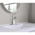 thumbnail image 2 of Moen Lindor Chrome Single-Handle Bathroom Sink Faucet 4 in., 2 of 4