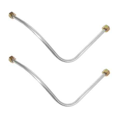 Clispeed Replacement Air Compressor Exhaust Tube Aluminum 2Pcs