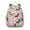 Dachshund and Flower-2, variant on Cute Pitbull Terriers Dog and Coffee Backpack for School,Cute School Bag,Schoolbag with Adjustable Shoulder Straps & Padded Back,15"x11.42"x5.5"