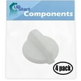 thumbnail image 1 of 4 Pack Replacement Control Knob WB03T10282 for General Electric JCBP23DM1WW Range, 1 of 4