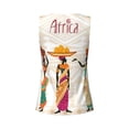 thumbnail image 5 of Xecao Black African Woman print women's scoop neck, loose-fit workout tank tops for the gym., 5 of 9