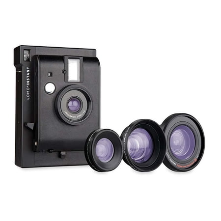 Lomography Lomo Instant Plus Three Lenses Camera (Black)