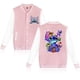 thumbnail image 3 of Chaqueta de béisbol con capucha Stich para hombre y mujer, sudadera con puntada para niños y niñas, chaquetas de Disney, ropa de calle, abrigos universitarios para niños, 3 of 5