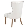 thumbnail image 6 of Baney Fabric Upholstered Dining Side Chair Beige and Brown, 6 of 13