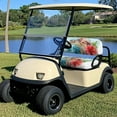 thumbnail image 2 of Uorisanigo Tropical Turtle Hibiscus Golf Cart Seat Covers Durable Golf Seat Cushion Cover Easy to Install Seat Cushion Golf Scratch-Resistant Universal Club Car and More 2-Seater Golf Carts, 2 of 7