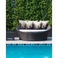thumbnail image 2 of Waterproof Outdoor Throw Pillows with Inserts 16"x16" Set of 2, Black Forest Soft Decorative Pillowcases for Couch Bedroom, Silhouettes Foggy Grey Pine Tree Cabin Pillow Covers for Sofa Living Room, 2 of 8