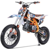 TaoTao DB-X1 140cc Dirt Bike Air Cooled, 4-Stroke-Orange, White, Black