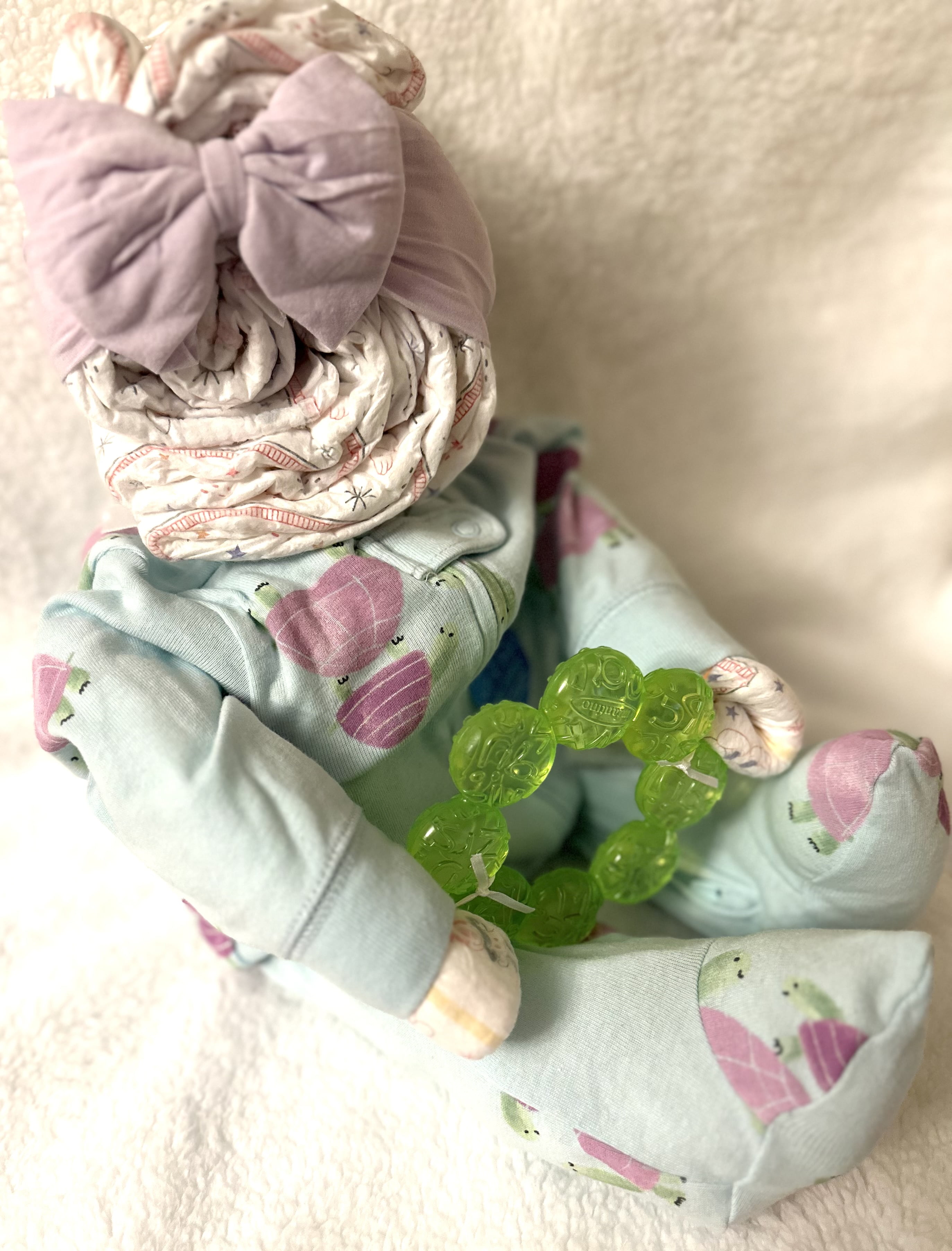 Love of Turtles Diaper Baby