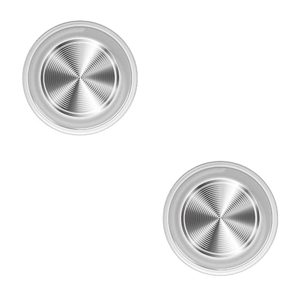 Sidaley Controlador de joystick de juego con ventosa Teléfono móvil Rocker Smartphone Tablet Controlador de botón de metal Blanco 2piezas