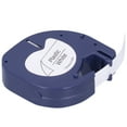 thumbnail image 4 of 4meter Label Tape, Print Label Tape Label Maker Tape 12mm Label Tape Label Machine  for Label Maker for Marking Black Letter on White 91201, 4 of 7