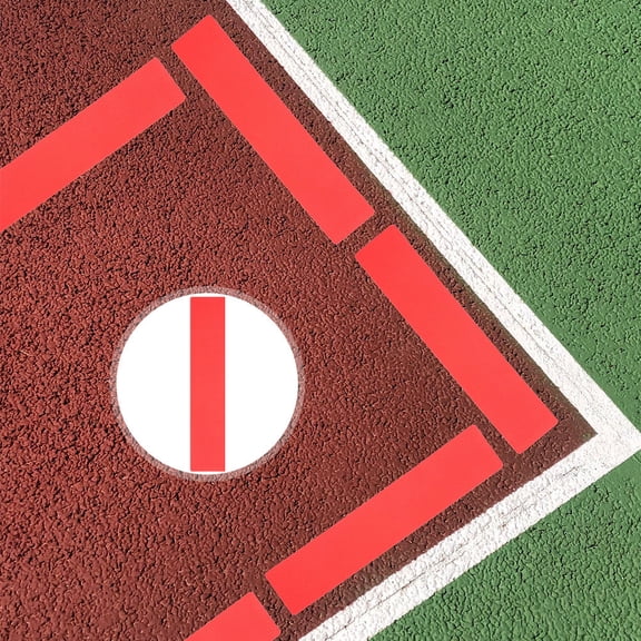 LEORX 8Pcs Court Line Marker Set Pvc Cushion .56X2.75X0.12in For Basketball Training