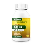 Aspirin 81 mg Tablets- 120 Tablets