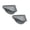 Grey(2Pcs), variant on XIPYYKM Magnetic Drainage & Filter Basket, Triangular Sink Strainer with Twist-Open Bottom, Kitchen Sink Corner Rack for Draining & Storage, Punch-Free Installation, No Tools Needed